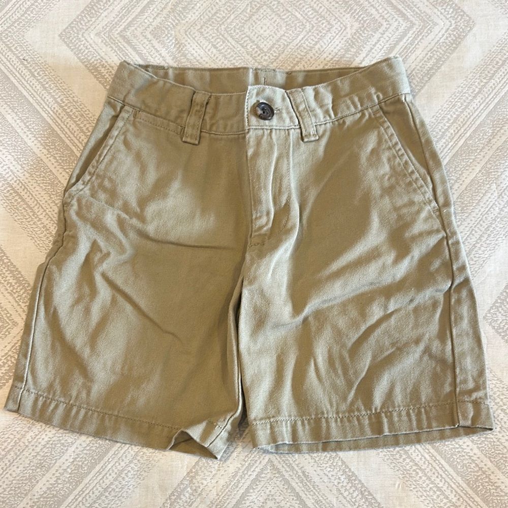 Polo Ralph Lauren Boys Khaki Adjustable Waist Shorts - Size 4/4T
